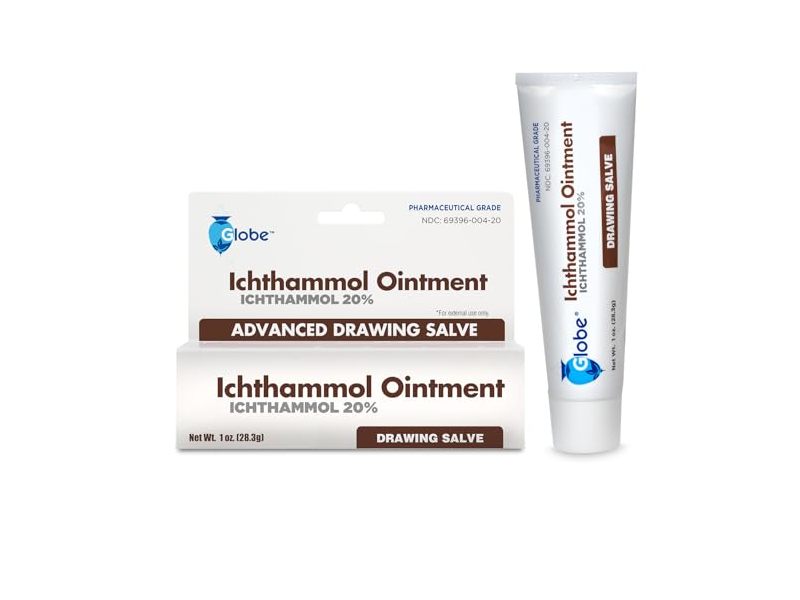 Globe Advanced Drawing Salve Ointment, Ichthammol 20%, 1 oz/28.3 g