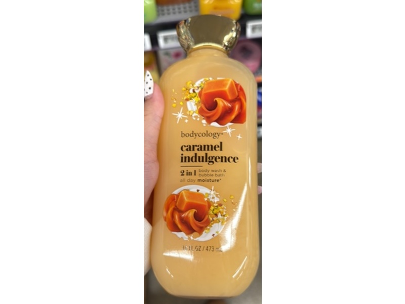 bodycology 2 In 1 Body Wash & Bubble Bath, Caramel Indulgence, 16 fl oz/473 mL