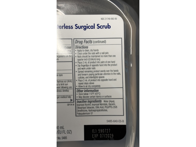 Purell Waterless Surgical Scrub, 1200 mL