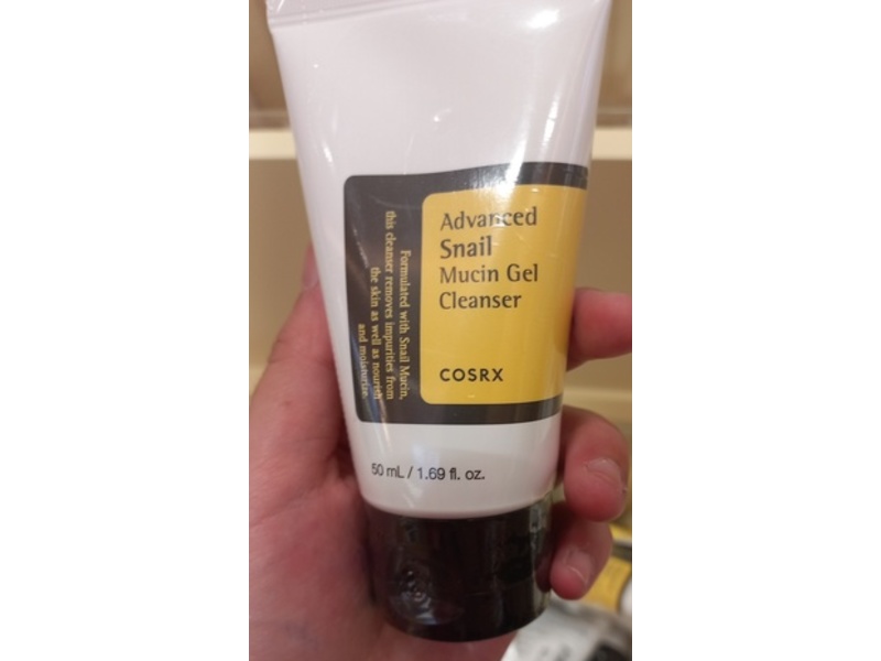 Cosrx Advanced Snail Mucin Gel Cleanser, 1.69 fl oz/50 mL