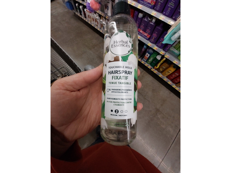 Herbal Essences Touchable Hold Hairspray, Fixatif , 8 fl oz/236 mL