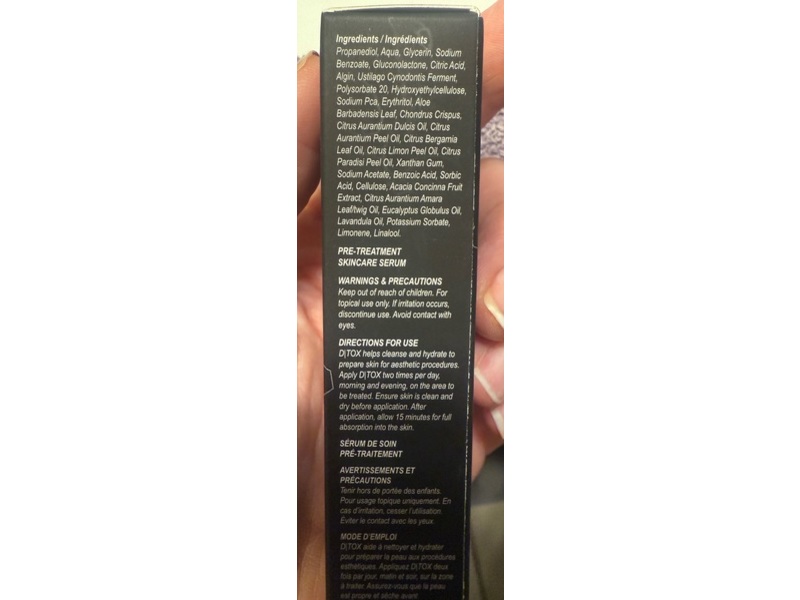 Ditox Pre-Treatment Skincare Serum, 0.5 oz/15 mL