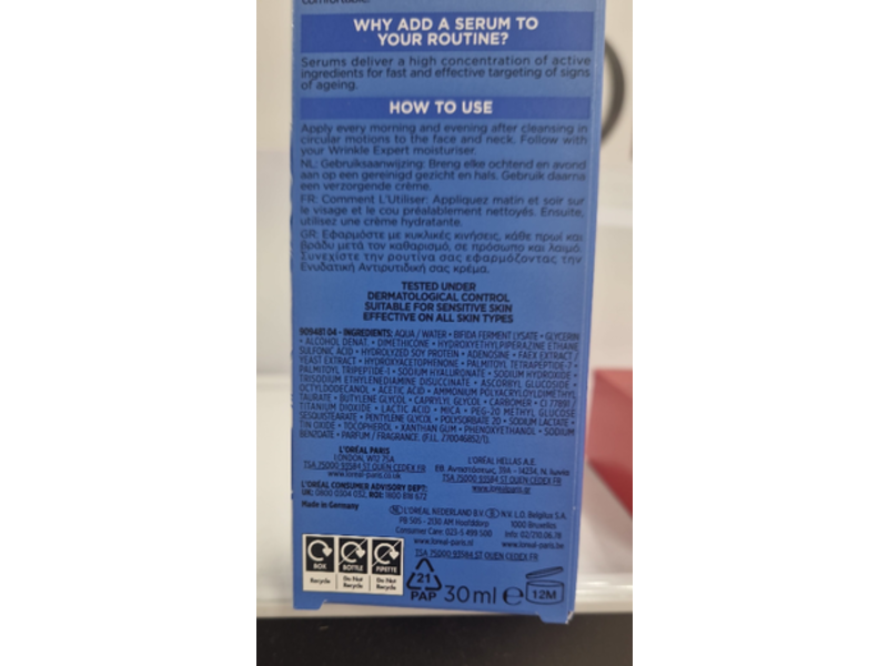 L'Oreal Paris Collagen Expert Age-Correcting Serum, 30 mL