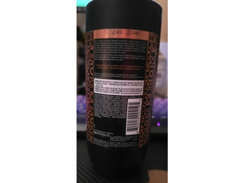 Tesori d’Oriente Hammam Body Lotion, Argan Oil & Orange Blossom, 13.5 fl oz/400 mL
