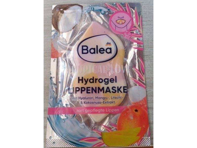 Balea Lip Mask, Tropical Love Fruits, 1 Count