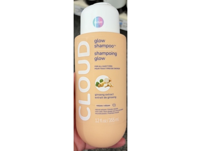 Cloud Glow Shampoo, Ginseng Extract, 12 fl oz/355 mL