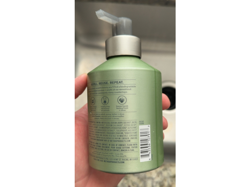 Method Hand Wash, Sage+ Wild Mint, 12 fl oz/354 mL