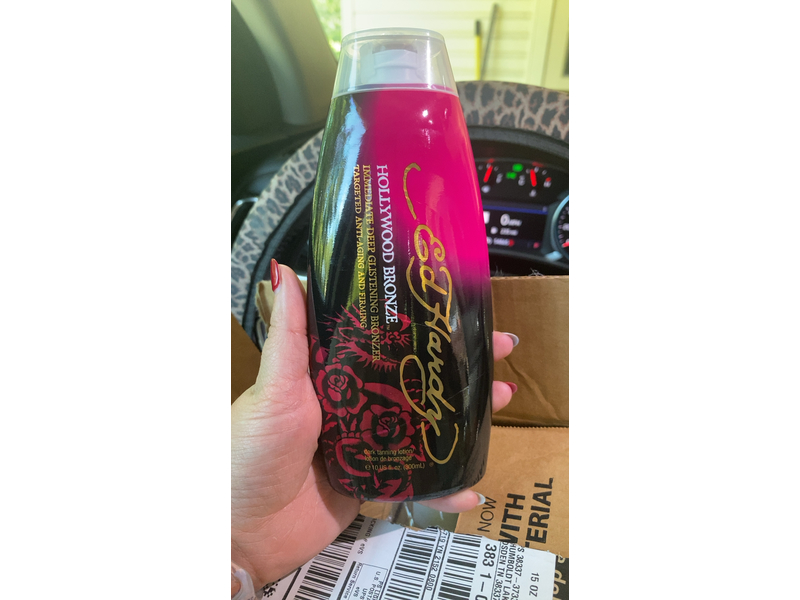 Ed Hardy Bronzer Tanning Lotion,Hollywood Bronze, 10 oz