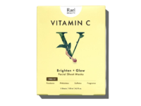 Rael Beauty Facial Sheet Masks, Vitamin C, 4.2 fl oz/125 mL, 5 Count - thumbnail 1