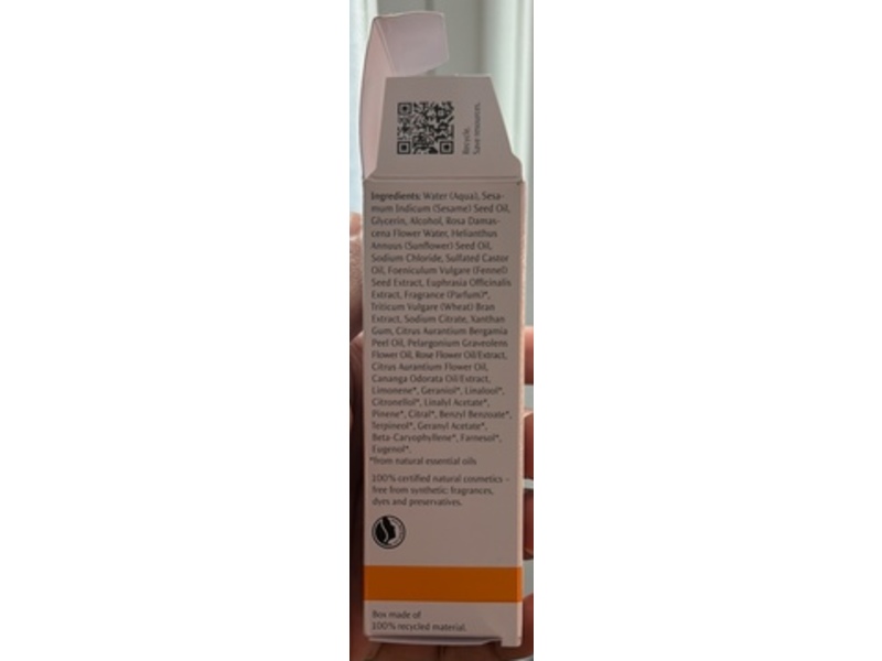 Dr.Hauschka Eye Make-Up Remover, 18 mL