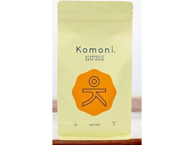 Komoni Ayurvedic Bath Soak, Detox, 22 fl oz/510 g