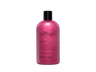 Philosophy Hydrating Shower Gel, Mixed Berry Tart, 16 fl oz/480 mL