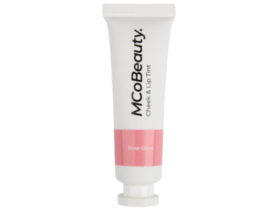 MCoBeauty Cheek & Lip Tint, Rose Glow, 10mL
