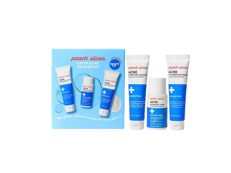 Peach & Lily 3-Step Acne Starter Kit, 1.01 fl oz/30 mL