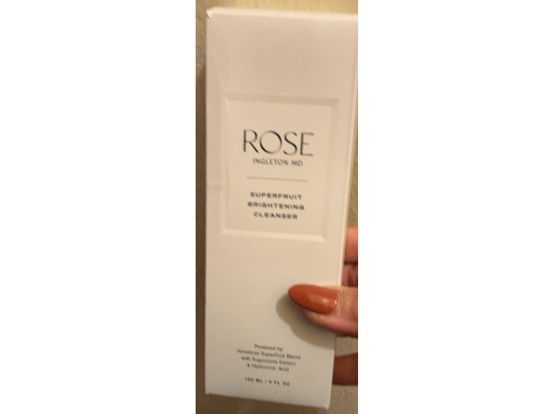 Rose Ingleton MD SuperFruit Gentle Brightening Cleanser, 6 fl oz/180 mL