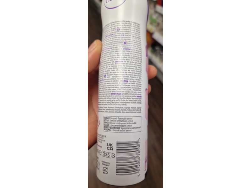 Soft & Gentle Pure Bouquet Anti-Perspirant Deodorant, Waterlily & White Peach, 250 mL