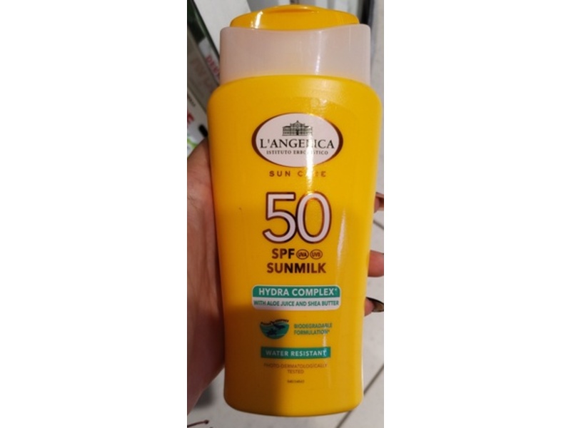 L'angelica Suncare Sunmilk, SPF 50, 200 mL