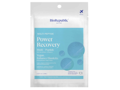 Biorepublic Multi-Peptide Power Recovery Mask, 0.85 fl oz/25 mL, Pack Of 12
