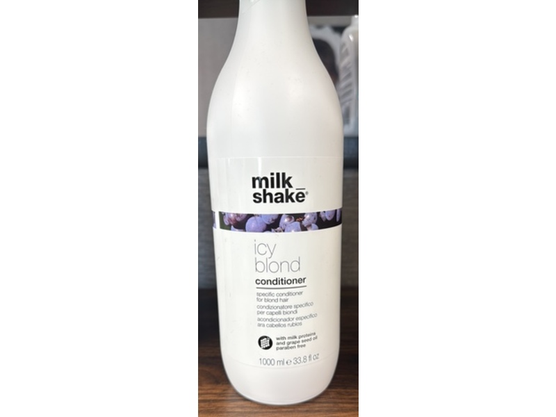 Milk_Shake Icy Blond Conditioner, Milk Proteins & Grape Seed Oil, 33.8 fl oz/1000 mL