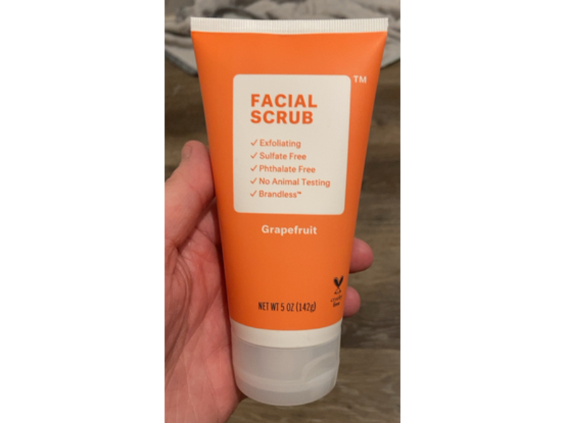 Brandless Facial Scrub, Grapefruit, 5 oz/142 g
