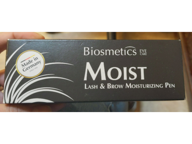 Biosmetics Eye Care Moist Lash & Brow Moisturizing Pen, 0.17 fl oz/5 mL