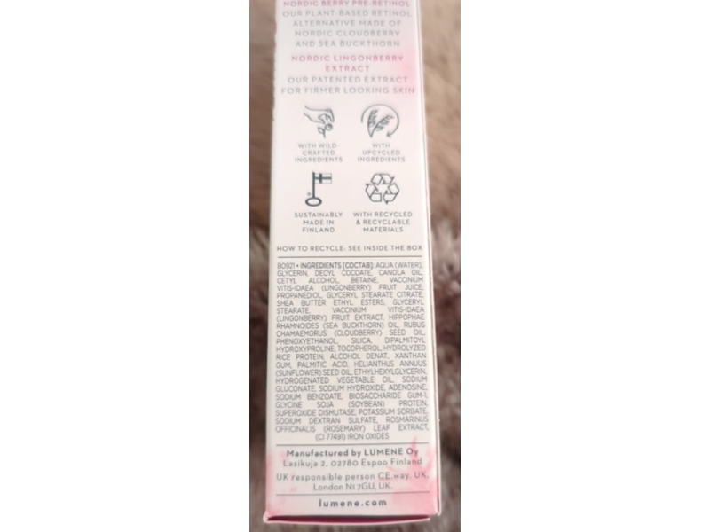 Lumene Anti Wrinkle & Firm Moisturizing Eye Cream, 0.5 fl oz/15 mL