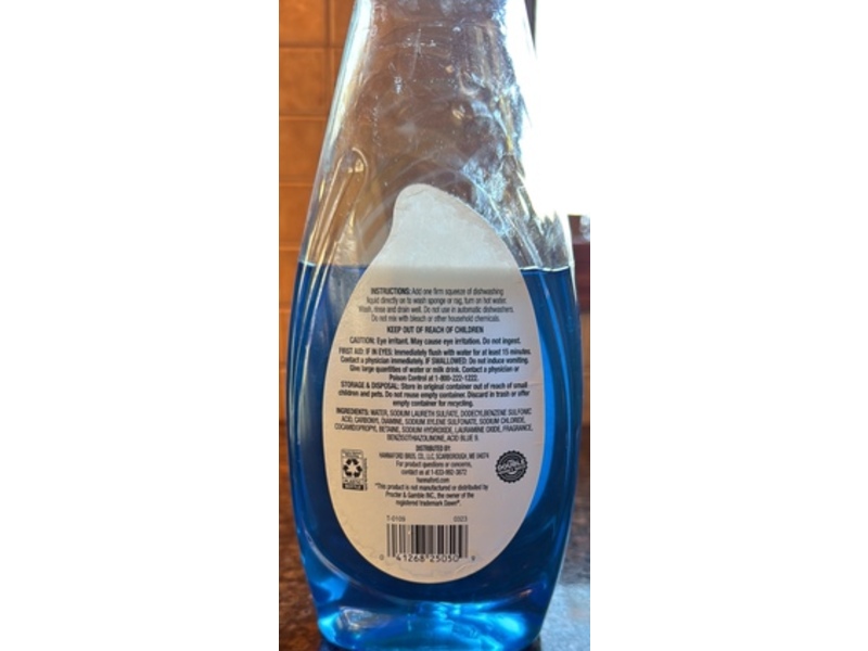 Hannaford Ultra Concentrated Dish Liquid, Original, 19.4 fl oz/573 mL