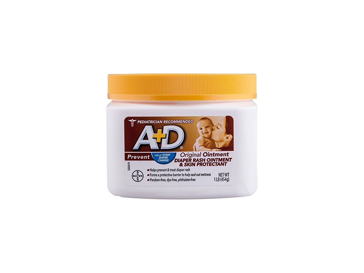 A+D Original Ointment Diaper Rash Ointment & Skin Protectant, 1 lb