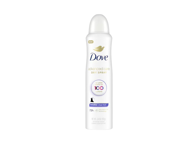 Dove Invisible Dry Spray Antiperspirant Deodorant, Sheer Fresh, 3.8 oz