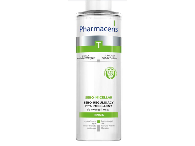 Pharmaceris T Zone Oily Skin Sebo Micellar Solution, 200 mL