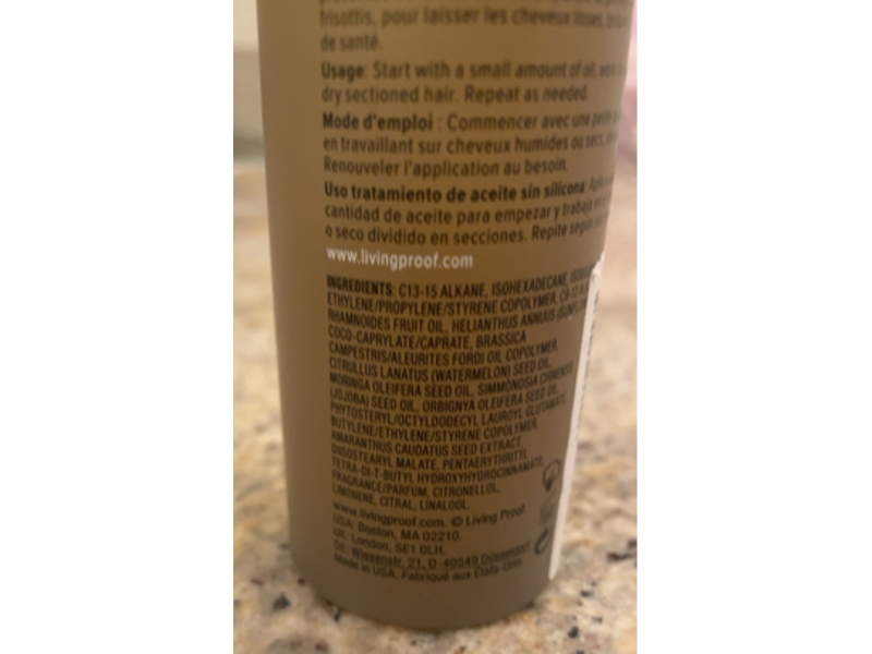 Living Proof Frizz Vanishing Oil, 1.7 fl oz/50mL