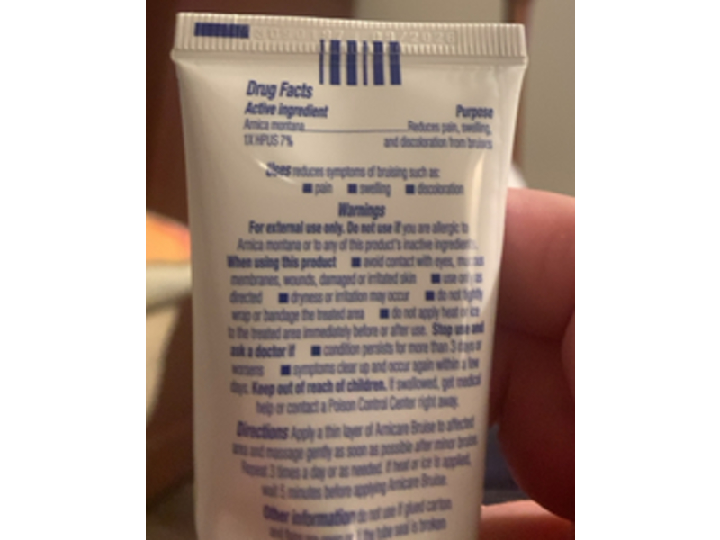 Boiron Arnicare Bruise Relief Gel, 1.5 oz/45 g