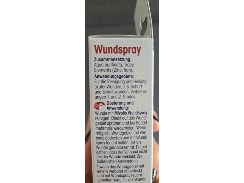 Dm Mivolis Wound Spray, 50 mL