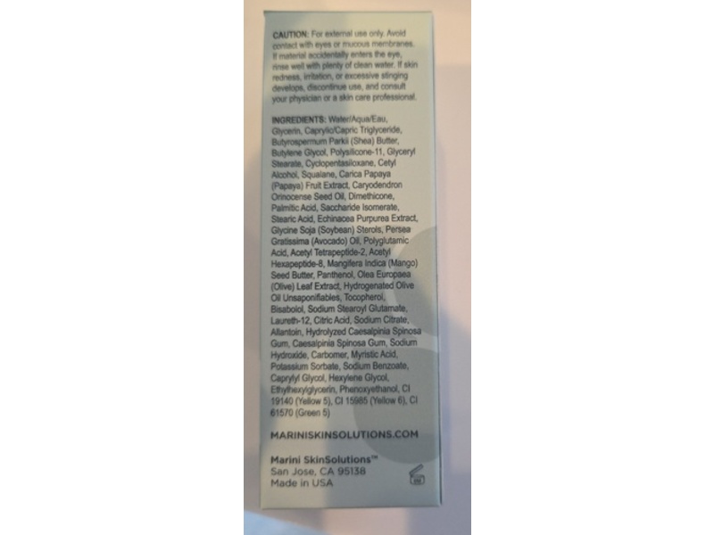 Marini SkinSolutions Night Zyme Overnight Glass Skin Resurfacing Complex Mask, 1.7 oz/48 g