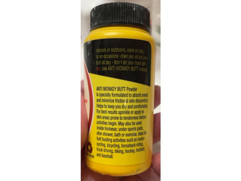 Anti Monkey Butt Anti Friction Powder, Calamine, 1.5 oz/43 g