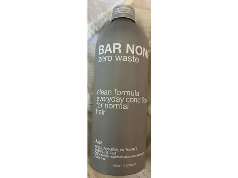 Bar None Zero Waste Everyday Conditioner, Aloe, 13.52 fl oz/400 mL