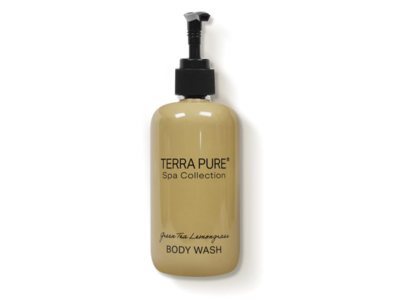 Terra Pure Body Wash, Green Tea & Lemongrass, 10.14 oz/300 mL