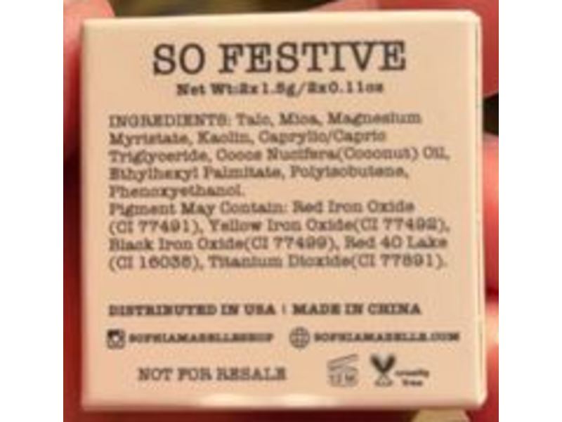 Sophia+Mabelle The Stack Eyeshadow Duo, So Festive, 3 g