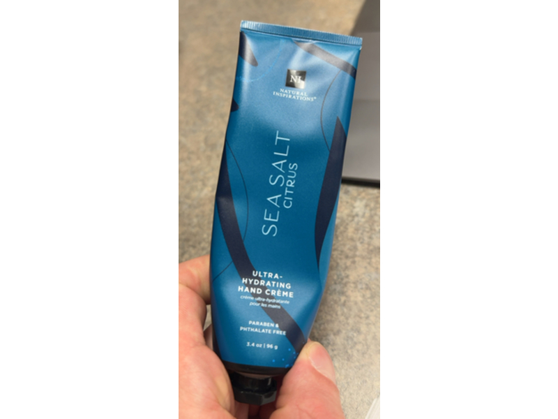 Natural Inspirations Ultra-Hydrating Hand Creme, Sea Salt Citrus, 3.4 oz/96 g