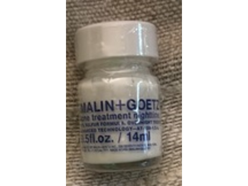 Malin+Goetz Acne Treatment Nighttime, 0.5 fl oz/14 mL