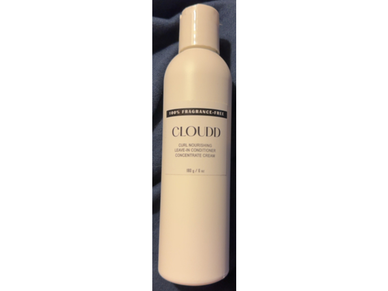 Cloudd Curl Nourishing Leave-in Conditioner Concentrate Cream, 6 oz/180 g