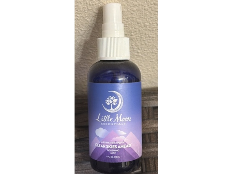 Little Moon Essentials Aromatherapeutic Clear Skies Ahead Soothing Mist, On Cloud 9, 4 fl oz/118 mL