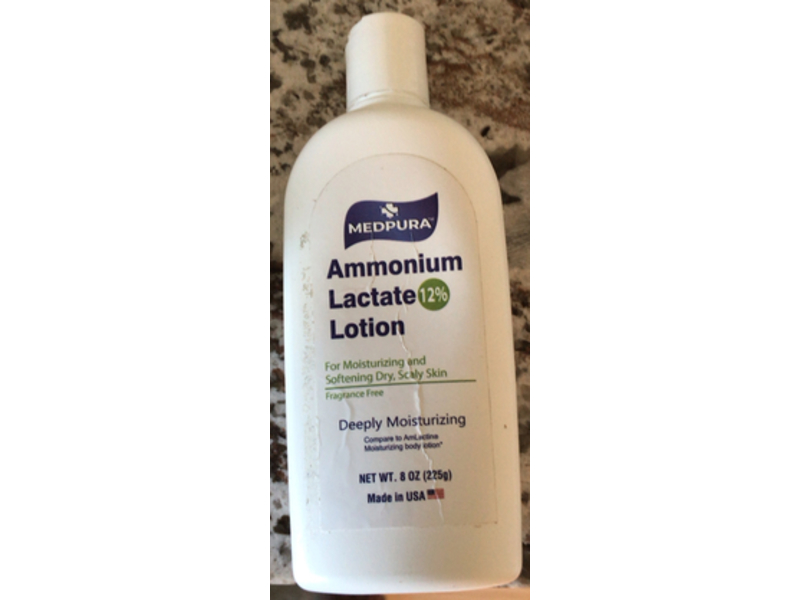 Medpura+ Ammonium Lactate Lotion, 8 oz/225 g