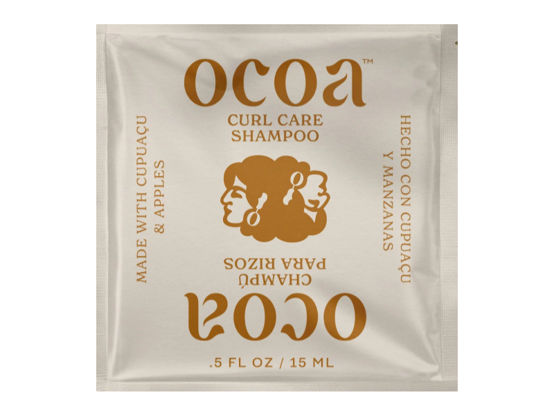 Ocoa Curl Care Shampoo, Cupuacu & Apples, 0.5 fl oz/15 mL