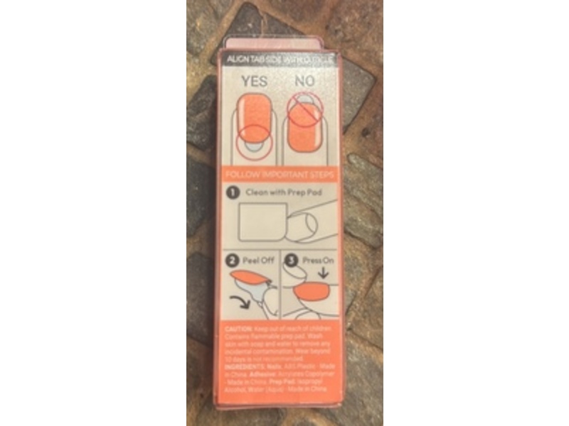 Kiss imPRESS No Glue Mani Press On Nails, Happier Vibes, 30 Nails