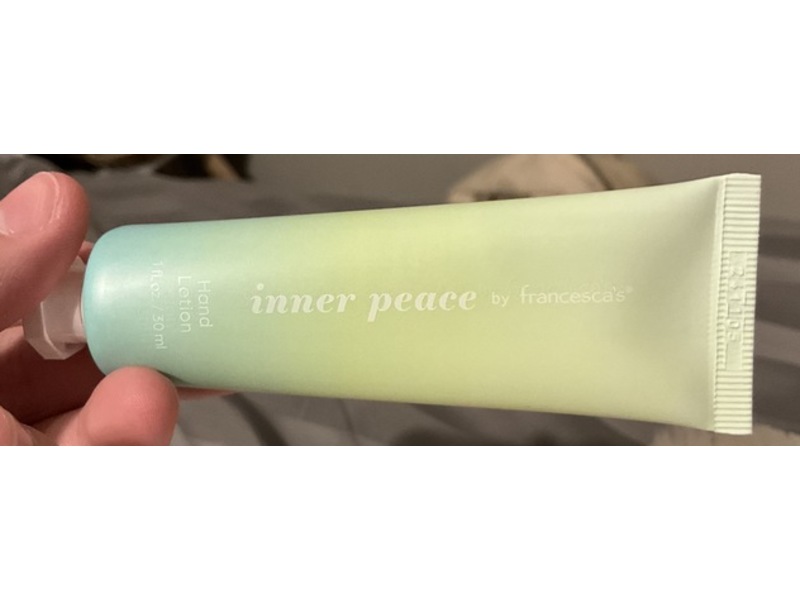 Francesca’s Hand Lotion, Inner Peace, 1 fl oz/30 mL