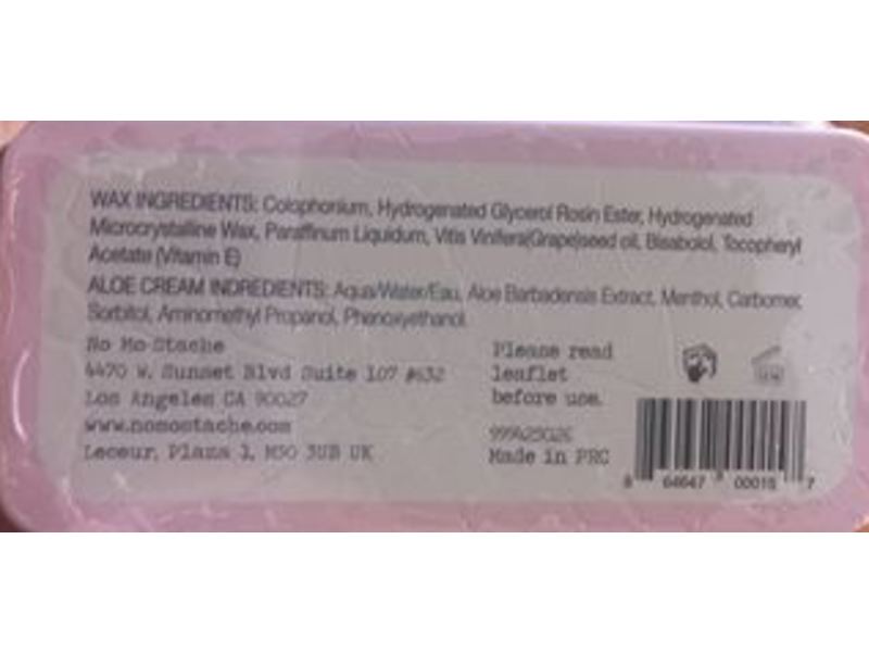 No Mo-Unibrow Eyebrows Hypoallergenic Waxing Srtips Portable Hair Removal Kit, 24 Count