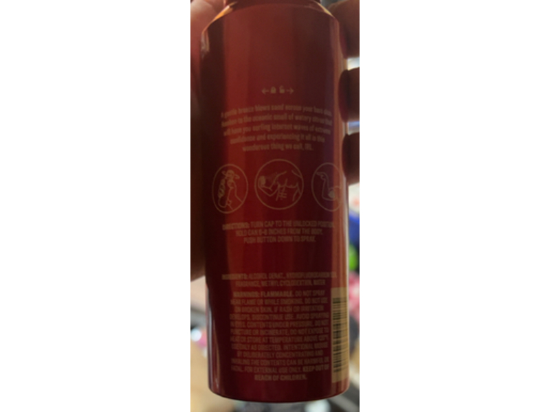 Old Spice Body Spray, Sea Spray, 5.1 oz/144 g