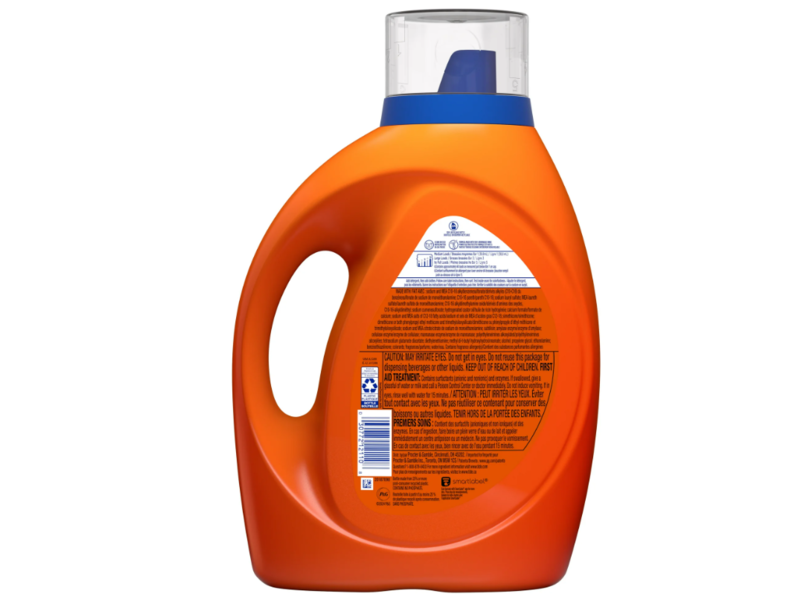 Tide 6x Liquid Laundry Detergent, Original, 64 Loads, 92 fl oz/2.72 L