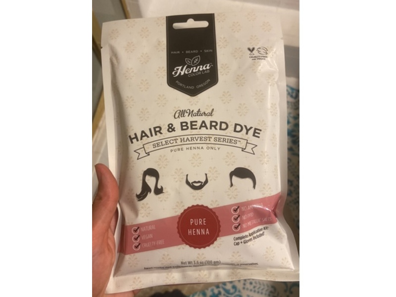 Henna Color Lab All Natural Hair & Beard Dye, 3.5 oz/100 g